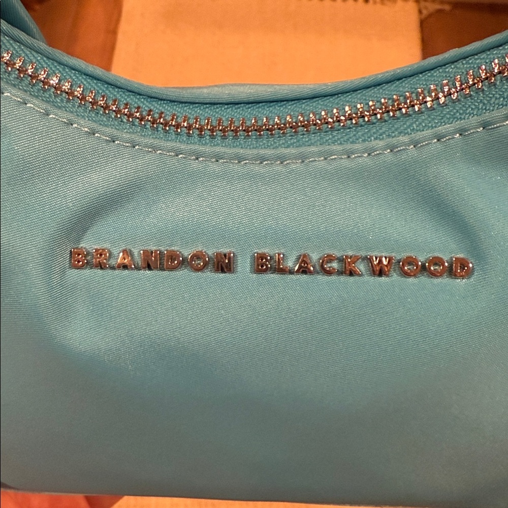 NWOT WOMENS Brandon Blackwood Vibrant Blue Shoulder Bag - Picture 2 of 9